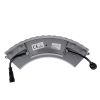 GLOBOSTAR® TREEJINA 90692 Κυρτή Μπάρα Φωτισμού Wall Washer για Φυτά - Δέντρα LED 18W 1530lm 10° DC 24V Αδιάβροχο IP67 Πολύχρωμο RGBW Dimmable DMX512 - Bridgelux SMD Chip - Γκρι - Μ29 x Π11 x Υ10.5cm - 3 Χρόνια Εγγύηση