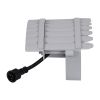 GLOBOSTAR® TREEJINA 90697 Κυρτή Μπάρα Φωτισμού Wall Washer για Φυτά - Δέντρα LED 18W 1530lm 10° DC 24V Αδιάβροχο IP67 Ultra Θερμό Λευκό 2200K Dimmable - Bridgelux SMD Chip - Γκρι - Μ29 x Π11 x Υ10.5cm - 3 Χρόνια Εγγύηση