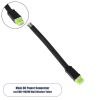 GLOBOSTAR® WWCONNECTOR 90710 5 Pin Σύνδεσμος Τροφοδοσίας για Wall Washers & Προβολείς με Είσοδο 5 x 0.25mm2 & Έξοδο 1 x Αρσενικό Βύσμα Αδιάβροχο IP65 - Μαύρο - Μ16 x Π1.5 x Υ1.2cm