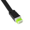 GLOBOSTAR® WWCONNECTOR 90710 5 Pin Σύνδεσμος Τροφοδοσίας για Wall Washers & Προβολείς με Είσοδο 5 x 0.25mm2 & Έξοδο 1 x Αρσενικό Βύσμα Αδιάβροχο IP65 - Μαύρο - Μ16 x Π1.5 x Υ1.2cm