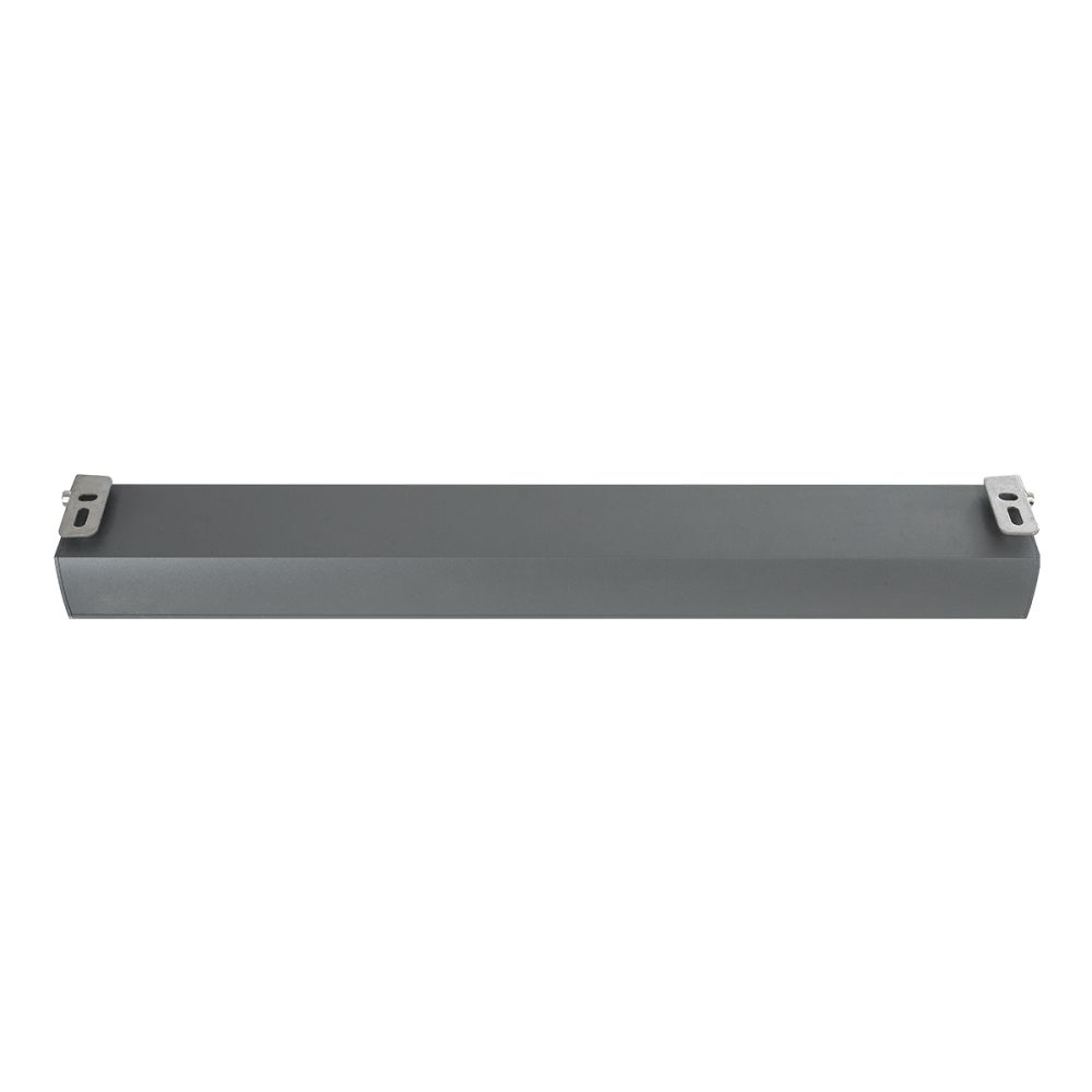 GLOBOSTAR® WINDOWARTE 90725 Φωτιστικό Ανάδειξης Παραθύρων LED 36W 2880lm 8°x180° DC 24V Αδιάβροχο IP67 Πολύχρωμο RGBW Dimmable DMX512 - CREE XPE Chip - Γκρι Ανθρακί - Μ50 x Π7 x Υ4.5cm - 3 Χρόνια Εγγύηση