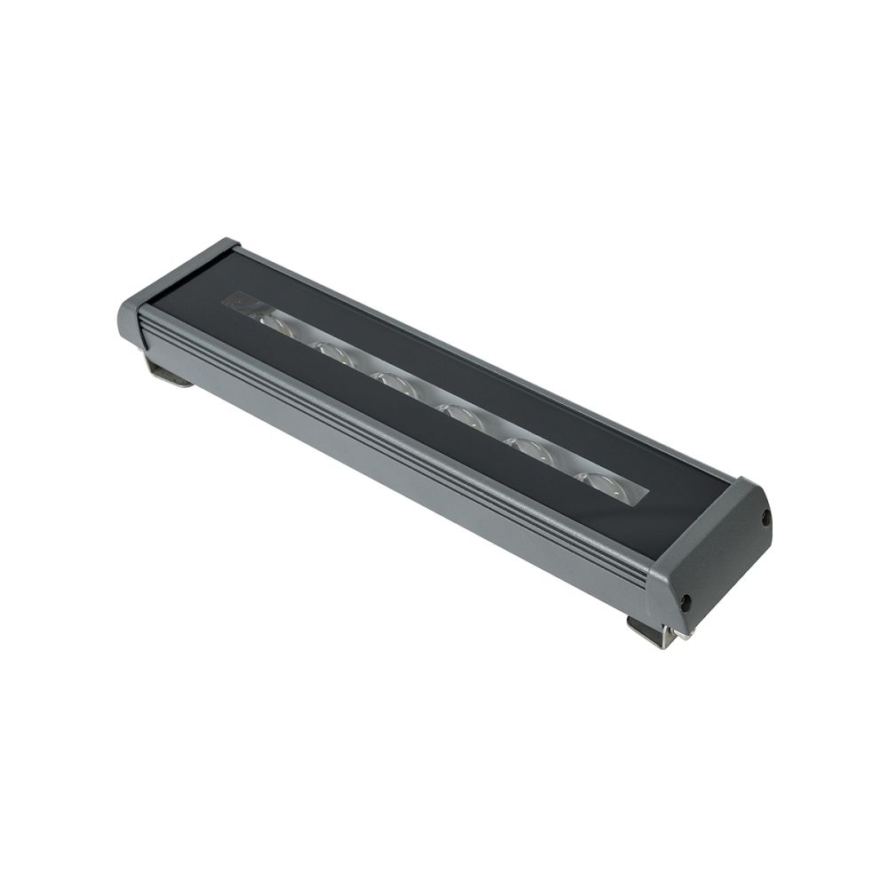 GLOBOSTAR® WINDOWRAFI 90728 Φωτιστικό Ανάδειξης Παραθύρων LED 18W 1710lm 8°x180° DC 24V Αδιάβροχο IP67 Φυσικό Λευκό 4500K Dimmable - CREE XPE Chip - Γκρι Ανθρακί - Μ30.5 x Π6.7 x Υ4.5cm - 3 Χρόνια Εγγύηση
