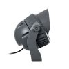 GLOBOSTAR® FLOODIMO 90743 Προβολέας Σποτ Wall Washer με Αντιθαμβωτική Γρίλια LED 54W 4860lm 10° AC 220-240V Αδιάβροχο IP67 Θερμό Λευκό 2700K - Bridgelux SMD Chip - Γκρι Ανθρακί - Μ26 x Π28 x Υ35cm - 3 Χρόνια Εγγύηση