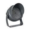 GLOBOSTAR® FLOODIMO 90746 Προβολέας Σποτ Wall Washer με Αντιθαμβωτική Γρίλια LED 100W 9000lm 10° AC 220-240V Αδιάβροχο IP67 Θερμό Λευκό 2700K - Bridgelux SMD Chip - Γκρι Ανθρακί - Μ34 x Π36 x Υ44cm - 3 Χρόνια Εγγύηση