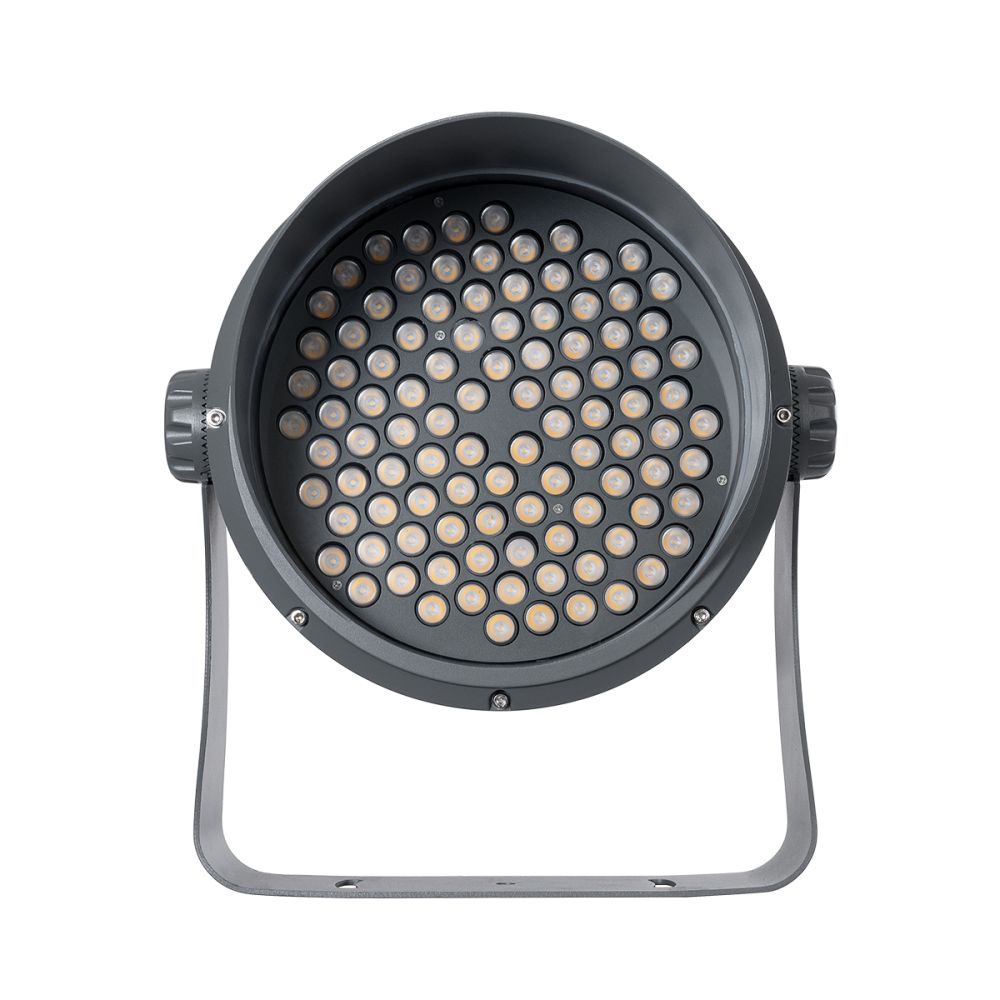 GLOBOSTAR® FLOODIMO 90746 Προβολέας Σποτ Wall Washer με Αντιθαμβωτική Γρίλια LED 100W 9000lm 10° AC 220-240V Αδιάβροχο IP67 Θερμό Λευκό 2700K - Bridgelux SMD Chip - Γκρι Ανθρακί - Μ34 x Π36 x Υ44cm - 3 Χρόνια Εγγύηση
