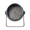 GLOBOSTAR® FLOODIMO 90746 Προβολέας Σποτ Wall Washer με Αντιθαμβωτική Γρίλια LED 100W 9000lm 10° AC 220-240V Αδιάβροχο IP67 Θερμό Λευκό 2700K - Bridgelux SMD Chip - Γκρι Ανθρακί - Μ34 x Π36 x Υ44cm - 3 Χρόνια Εγγύηση