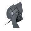 GLOBOSTAR® FLOODIMO 90749 Προβολέας Σποτ Wall Washer με Αντιθαμβωτική Γρίλια LED 150W 13500lm 10° AC 220-240V Αδιάβροχο IP67 Θερμό Λευκό 2700K - Bridgelux SMD Chip - Γκρι Ανθρακί - Μ43 x Π45 x Υ46cm - 3 Χρόνια Εγγύηση