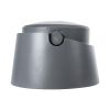 GloboStar® FLOOD-RANA 90752 Κινούμενος Προβολέας - Σποτ Φωτισμού Wall Washer για Φωτισμό Κτιρίων LED 60W 5100lm 5° DC 24V Αδιάβροχο IP67 Φ30 x Υ20cm RGBW DMX512 - Γκρι Ανθρακί - 3 Χρόνια Εγγύηση