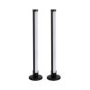 GLOBOSTAR® DIGICOLUMN 90760 Μοντέρνο Επιτραπέζιο Φωτιστικό LED 16W 1280lm 180° DC 5V IP20 RGB Dimmable - Lumileds SMD Chip - Μαύρο - Μ3 x Π3 x Υ45cm - Σετ 2 Τεμαχίων - 2 Χρόνια Εγγύηση
