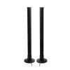 GLOBOSTAR® DIGICOLUMN 90760 Μοντέρνο Επιτραπέζιο Φωτιστικό LED 16W 1280lm 180° DC 5V IP20 RGB Dimmable - Lumileds SMD Chip - Μαύρο - Μ3 x Π3 x Υ45cm - Σετ 2 Τεμαχίων - 2 Χρόνια Εγγύηση