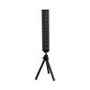 GLOBOSTAR® DIGICOLUMN 90761 Μοντέρνο Επιτραπέζιο Γραμμικό Ψηφιακό Φωτιστικό Digital Pixel Symphony Bar με RF Ασύρματο Χειριστήριο LED 8W 640lm 90° DC 5V με USB 2.0 IP20 Πολύχρωμο RGB Dimmable - Μαύρο - Μ3.4 x Π2.5 x Υ122cm - 2 Χρόνια Εγγύηση