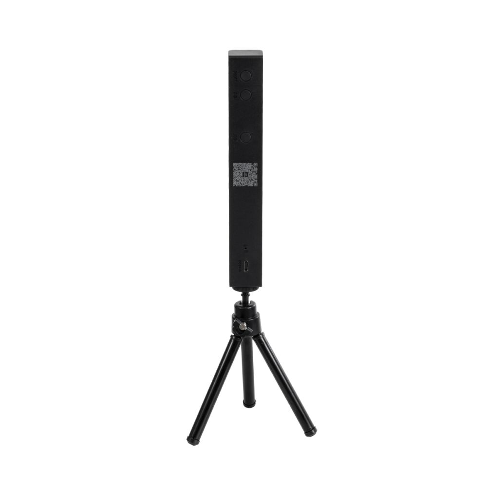 GLOBOSTAR® DIGICOLUMN 90761 Μοντέρνο Επιτραπέζιο Γραμμικό Ψηφιακό Φωτιστικό Digital Pixel Symphony Bar με RF Ασύρματο Χειριστήριο LED 8W 640lm 90° DC 5V με USB 2.0 IP20 Πολύχρωμο RGB Dimmable - Μαύρο - Μ3.4 x Π2.5 x Υ122cm - 2 Χρόνια Εγγύηση