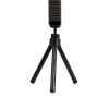 GLOBOSTAR® DIGICOLUMN 90761 Μοντέρνο Επιτραπέζιο Γραμμικό Ψηφιακό Φωτιστικό Digital Pixel Symphony Bar με RF Ασύρματο Χειριστήριο LED 8W 640lm 90° DC 5V με USB 2.0 IP20 Πολύχρωμο RGB Dimmable - Μαύρο - Μ3.4 x Π2.5 x Υ122cm - 2 Χρόνια Εγγύηση