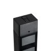 GLOBOSTAR® DIGICOLUMN 90762 Μοντέρνο Επιδαπέδιο Γραμμικό Ψηφιακό Φωτιστικό Digital Pixel Symphony Bar με RF Ασύρματο Χειριστήριο LED 12W 960lm 90° DC 5V με USB 2.0 IP20 Πολύχρωμο RGB Dimmable - Μαύρο - Μ3.4 x Π2.5 x Υ122cm - 2 Χρόνια Εγγύηση