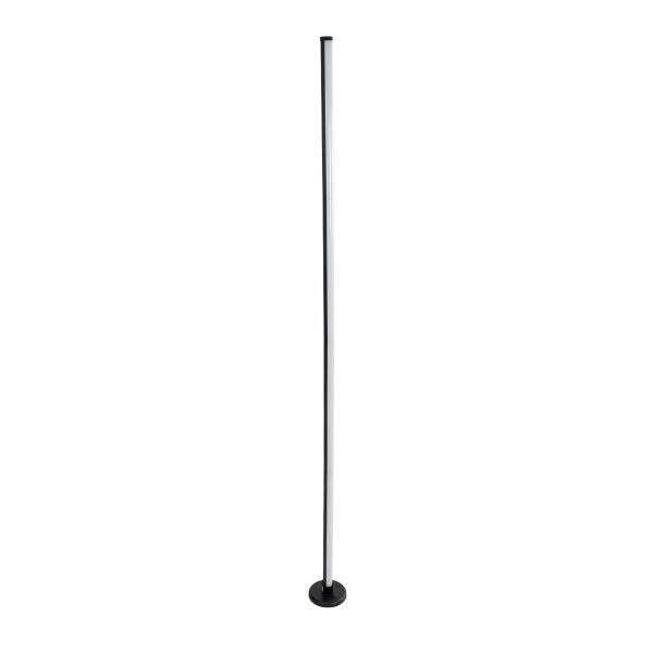 GLOBOSTAR® DIGICOLUMN 90764 Μοντέρνο Επιδαπέδιο Γραμμικό Ψηφιακό Φωτιστικό Digital Pixel Symphony Bar με RF Ασύρματο Χειριστήριο LED 16W 1280lm 180° DC 5V με USB 2.0 IP20 Πολύχρωμο RGB Dimmable - Μαύρο - Φ3 x Υ165cm - 2 Χρόνια Εγγύηση