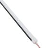 GLOBOSTAR® NEONIO-A 90767-3M Βάση Στήριξης για Neon Flex LED Αδιάβροχο IP65 - Μαύρο Ματ - Μ300 x Π1.6 x Υ1.1cm