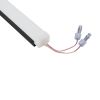 GLOBOSTAR® NEONIO-B 90771-3M Βάση Στήριξης για Neon Flex LED Αδιάβροχο IP65 - Μαύρο Ματ - Μ300 x Π2.9 x Υ1.9cm