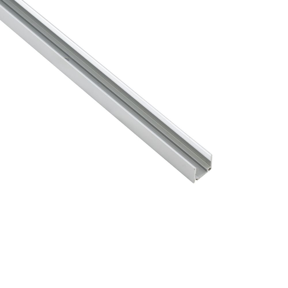 GLOBOSTAR® NEONIO-C 90774-3M Βάση Στήριξης για Neon Flex LED Αδιάβροχο IP65 - Ασημί Ματ - Μ300 x Π1.2 x Υ1.3cm
