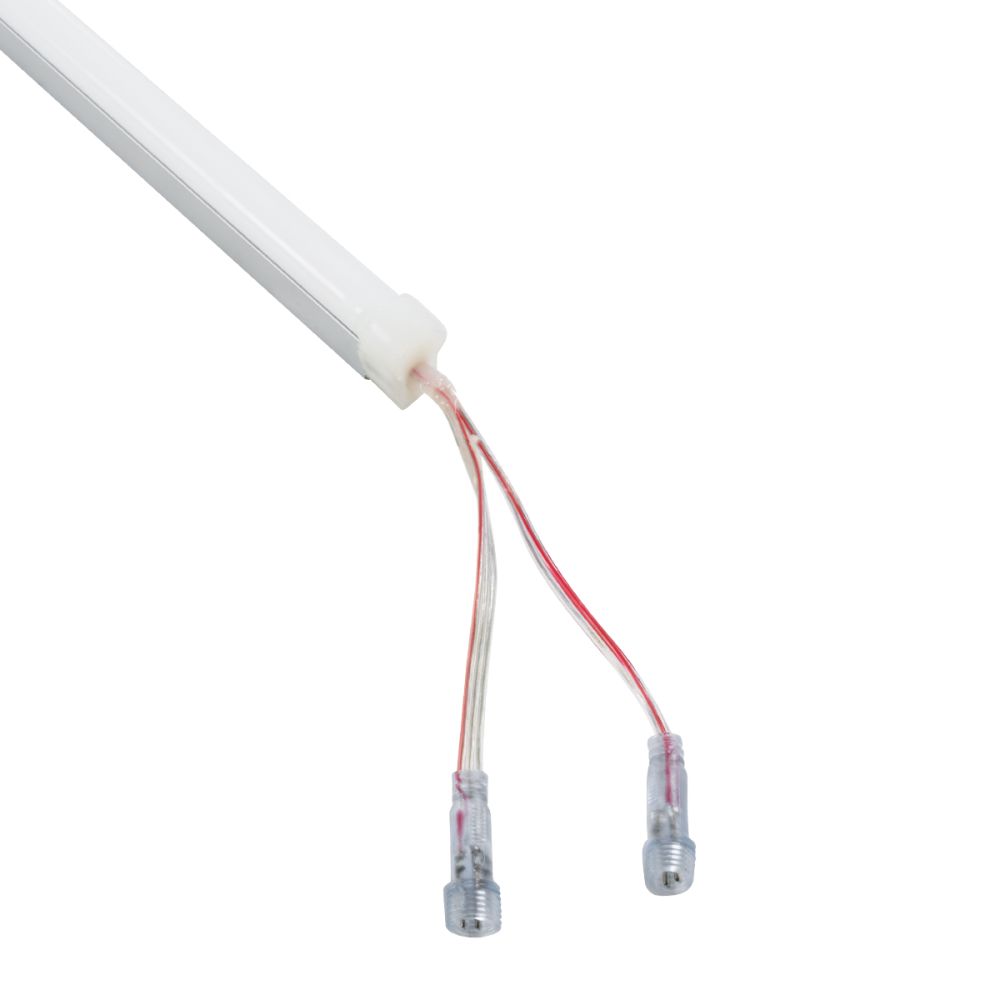 GLOBOSTAR® NEONIO-C 90774-3M Βάση Στήριξης για Neon Flex LED Αδιάβροχο IP65 - Ασημί Ματ - Μ300 x Π1.2 x Υ1.3cm