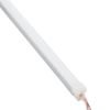 GLOBOSTAR® NEONIO-C 90774-3M Βάση Στήριξης για Neon Flex LED Αδιάβροχο IP65 - Ασημί Ματ - Μ300 x Π1.2 x Υ1.3cm