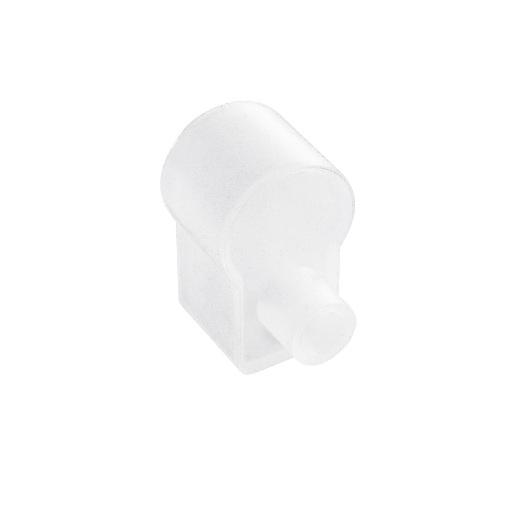 GLOBOSTAR® NEONIO-C 90776 Τάπα Σύνδεσης Τροφοδοσίας για Neon Flex LED Αδιάβροχο IP65 - Διάφανο - Μ2.3 x Π1.5 x Υ2.5cm