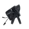 GLOBOSTAR® FLOODKARA 90820 Προβολέας Σποτ Wall Washer με Αντιθαμβωτική Γρίλια LED 54W 5940lm 5° DC 24V Αδιάβροχο IP67 Πολύχρωμο RGBW Dimmable DMX512 - CREE XPE Chip - Γκρι Ανθρακί - Μ28 x Π32 x H27cm - 3 Χρόνια Εγγύηση