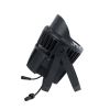 GLOBOSTAR® FLOODKARA 90820 Προβολέας Σποτ Wall Washer με Αντιθαμβωτική Γρίλια LED 54W 5940lm 5° DC 24V Αδιάβροχο IP67 Πολύχρωμο RGBW Dimmable DMX512 - CREE XPE Chip - Γκρι Ανθρακί - Μ28 x Π32 x H27cm - 3 Χρόνια Εγγύηση