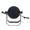 GLOBOSTAR® FLOODKARA 90820 Προβολέας Σποτ Wall Washer με Αντιθαμβωτική Γρίλια LED 54W 5940lm 5° DC 24V Αδιάβροχο IP67 Πολύχρωμο RGBW Dimmable DMX512 - CREE XPE Chip - Γκρι Ανθρακί - Μ28 x Π32 x H27cm - 3 Χρόνια Εγγύηση