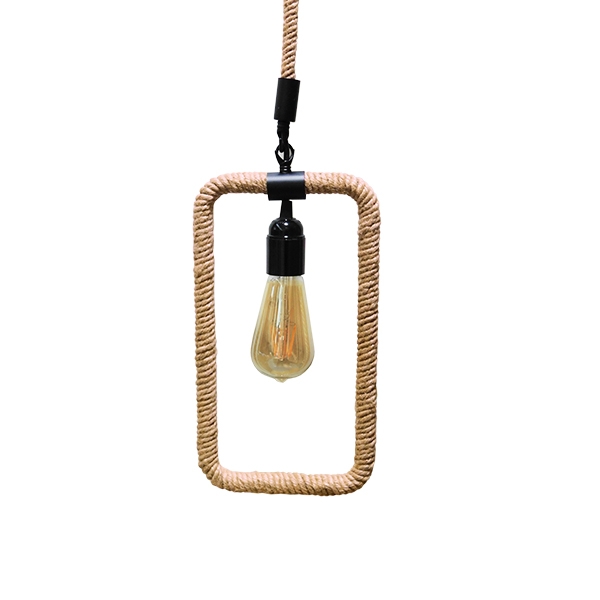 GLOBOSTAR® MALVERN 10001237 Vintage Κρεμαστό Φωτιστικό Οροφής με Ντουί 1 x E27 AC 220-240V IP20 - Μαύρο & Μπεζ - Μ33 x Π18 x Υ22cm