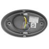 GLOBOSTAR® THIRD 93069 Μοντέρνο Φωτιστικό Τοίχου - Απλίκα LED 10W 1400lm 30° AC 220-240V Αδιάβροχο IP65 Θερμό Λευκό 2700K - Bridgelux COB Chip & TÜV SÜD Driver - Γκρι Ανθρακί Ματ - Μ15.1 x Π9.3 x Υ14.5cm - 5 Χρόνια Εγγύηση