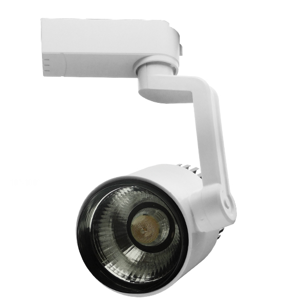 Globostar S-40022 Μονοφασικό Bridgelux COB LED Φωτιστικό Σποτ Ράγας 15W 230V 1800lm 24° Ψυχρό Λευκό 6000k