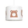 GLOBOSTAR® BEAR 204-0018 Παιδικό Κρεμαστό Φωτιστικό Οροφής με Ντουί 1 x E27 AC 220-240V IP20 - Πολύχρωμο - Μ28 x Π28 x Υ24cm