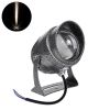 GLOBOSTAR® SPOTXENIA 90633 Σποτ Φωτισμου με Αντιθαμβωτική Γρίλια LED 16W 1840lm 3° DC 24V Αδιάβροχο IP65 Φυσικό Λευκό 4500K Dimmable - Bridgelux COB Chip - Σφυρήλατο Γκρι Ανθρακί - Μ9 x Π9 x Υ12cm - 3 Χρόνια Εγγύηση