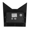 GLOBOSTAR® STEALTH 96506 Μοντέρνο Φωτιστικό Τοίχου - Απλίκα LED 10W 1200lm 60° AC 220-240V Αδιάβροχο IP65 Ψυχρό Λευκό 6000K - Bridgelux COB Chip & TÜV SÜD Driver - Μαύρο Ματ - Μ17 x Π7.5 x Υ17cm - 5 Χρόνια Εγγύηση