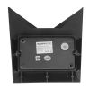 GLOBOSTAR® STEALTH 96509 Μοντέρνο Φωτιστικό Τοίχου - Απλίκα LED 10W 1200lm 60° AC 220-240V Αδιάβροχο IP65 Ψυχρό Λευκό 6000K - Bridgelux COB Chip & TÜV SÜD Driver - Γκρι Ανθρακί Ματ - Μ17 x Π7.5 x Υ17cm - 5 Χρόνια Εγγύηση
