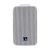 GLOBOSTAR® FDB ES104WT 98001 Επιτοίχιο Παθητικό Ηχείο Εγκαταστάσεων με Μετασχηματιστή 100V & 16Ω - 80W RMS (160W Peak) - 1 x 4" Inches LF & 1 x 0.8" Inches HF - Αδιάβροχο IP46 - Λευκό - Μ14 x Π17 x Υ23cm - Σετ 2 Τεμαχίων - 2 Χρόνια Εγγύη