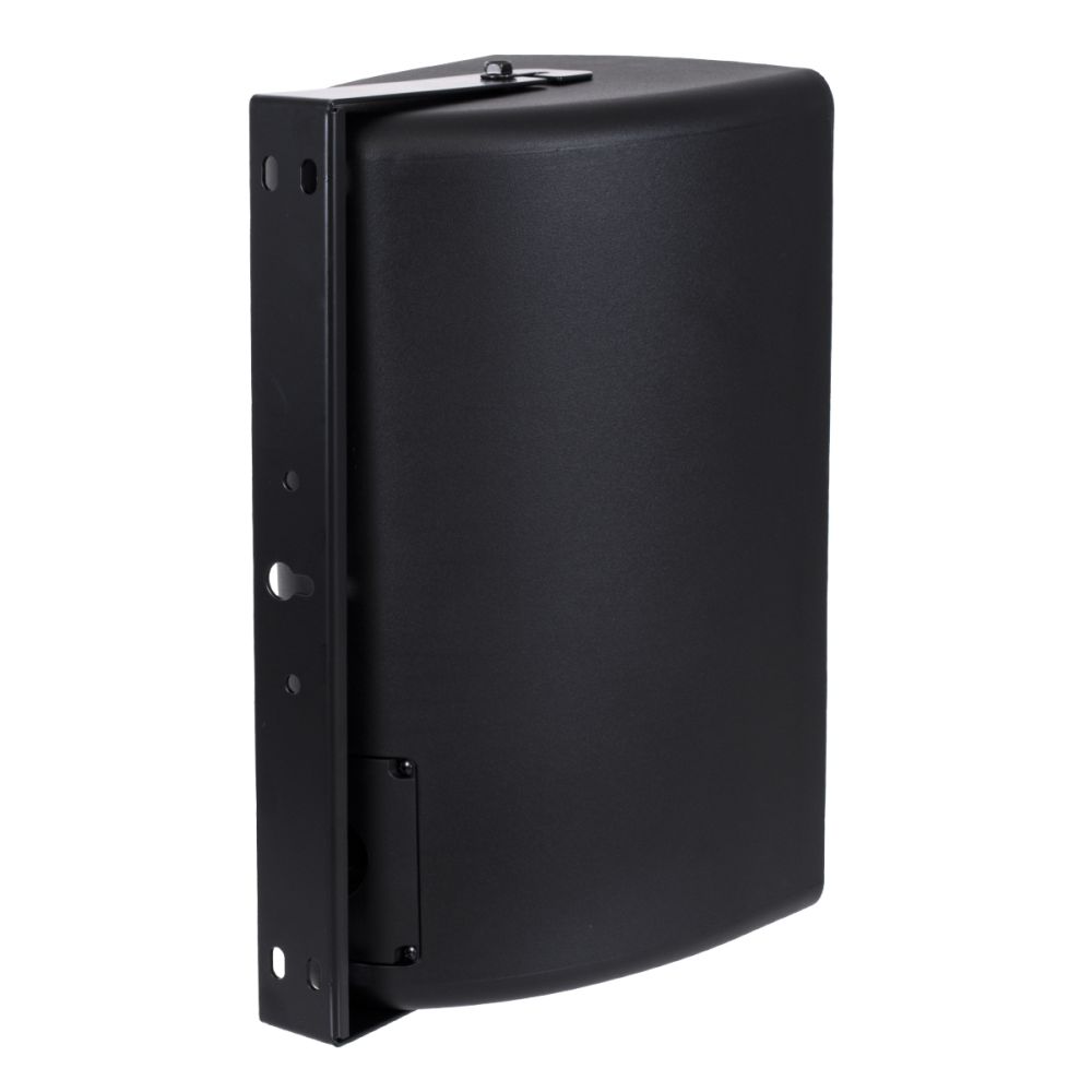 GloboStar® FDB ES108BT 98004 Facilities Speaker - Παθητικό Ηχείο Εγκαταστάσεων Επιτοίχιο με Μετασχηματιστή 100V & 16Ω - 150W RMS (600W Peak) - 1 x 8" Inches LF & 1 x 1" Inches HF - Αδιάβροχο IP65 - Μαύρο - Μ24 x Π28.5 x Υ45cm