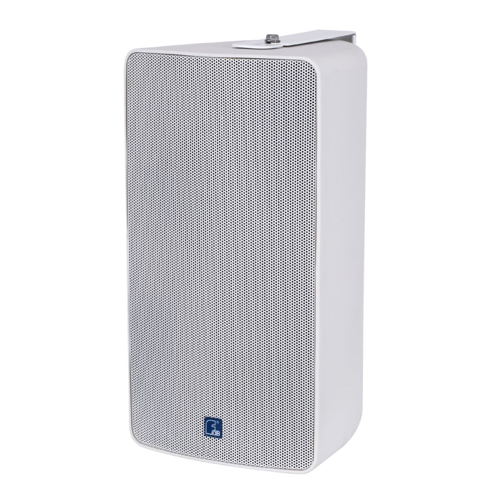 GloboStar® FDB ES108WT 98005 Facilities Speaker - Παθητικό Ηχείο Εγκαταστάσεων Επιτοίχιο με Μετασχηματιστή 100V & 16Ω - 150W RMS (600W Peak) - 1 x 8" Inches LF & 1 x 1" Inches HF - Αδιάβροχο IP65 - Λευκό - Μ24 x Π28.5 x Υ45cm