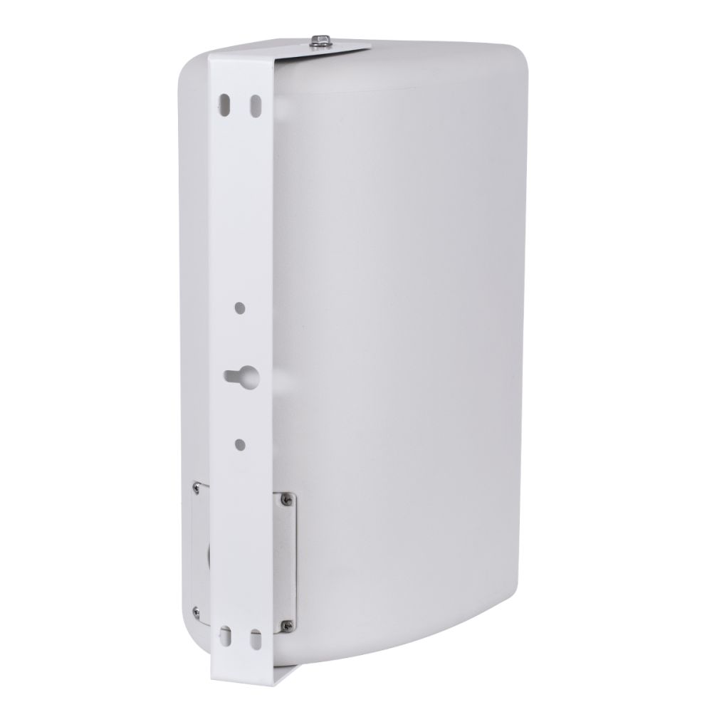 GloboStar® FDB ES108WT 98005 Facilities Speaker - Παθητικό Ηχείο Εγκαταστάσεων Επιτοίχιο με Μετασχηματιστή 100V & 16Ω - 150W RMS (600W Peak) - 1 x 8" Inches LF & 1 x 1" Inches HF - Αδιάβροχο IP65 - Λευκό - Μ24 x Π28.5 x Υ45cm
