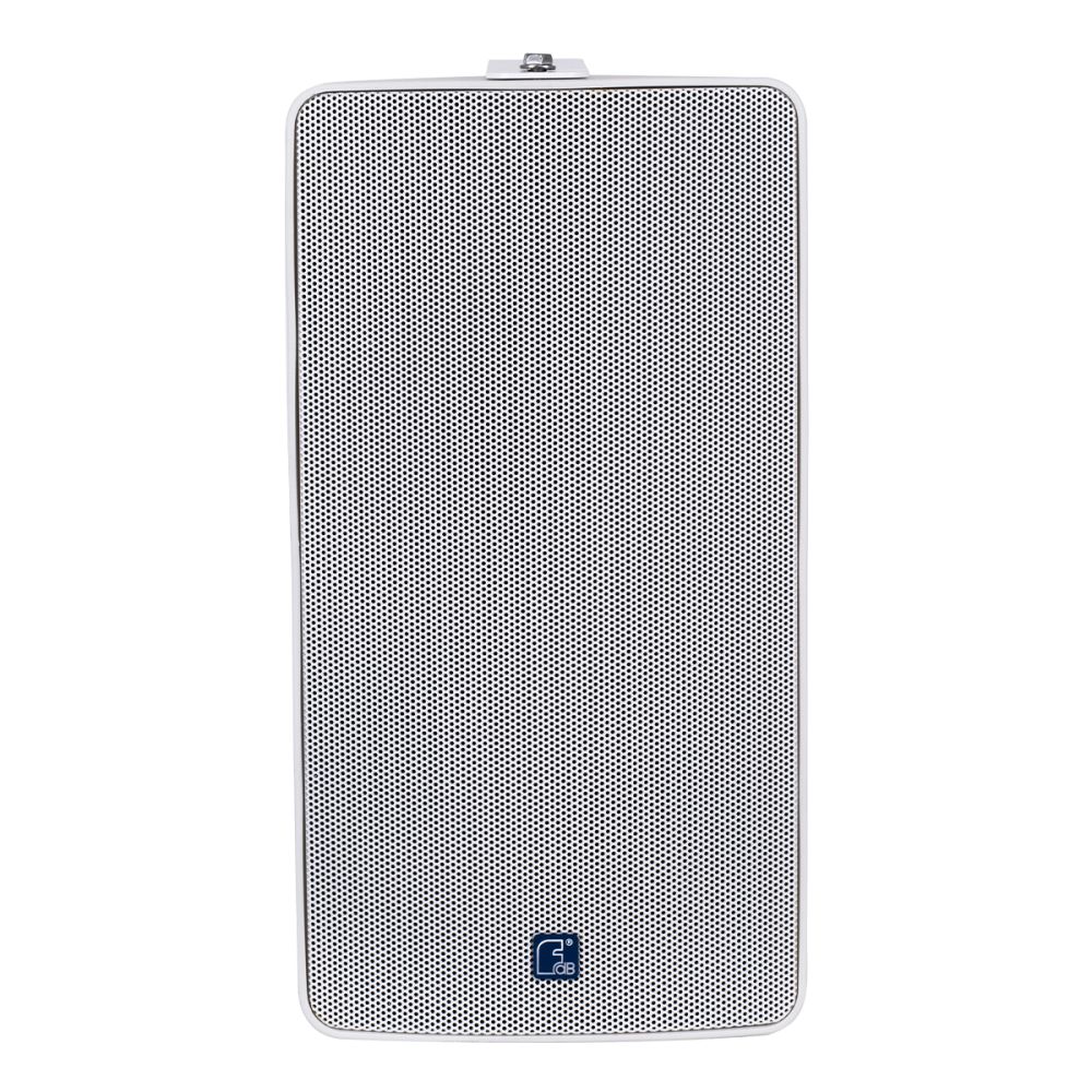 GloboStar® FDB ES108WT 98005 Facilities Speaker - Παθητικό Ηχείο Εγκαταστάσεων Επιτοίχιο με Μετασχηματιστή 100V & 16Ω - 150W RMS (600W Peak) - 1 x 8" Inches LF & 1 x 1" Inches HF - Αδιάβροχο IP65 - Λευκό - Μ24 x Π28.5 x Υ45cm