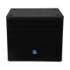 GloboStar® FDB ES110SA 98006 Facilities Speaker - Ενεργό Αυτοενισχυόμενο Ηχείο Subwoofer Εγκαταστάσεων Επιδαπέδιο με Ψηφιακό Ενισχυτή BA1.3 AC 220V/50-60Hz - 300W RMS (600W Peak) - 1 x 10" Inches LF - IP20 - Μαύρο - Μ44.5 x Π36.5 x Υ37.5cm