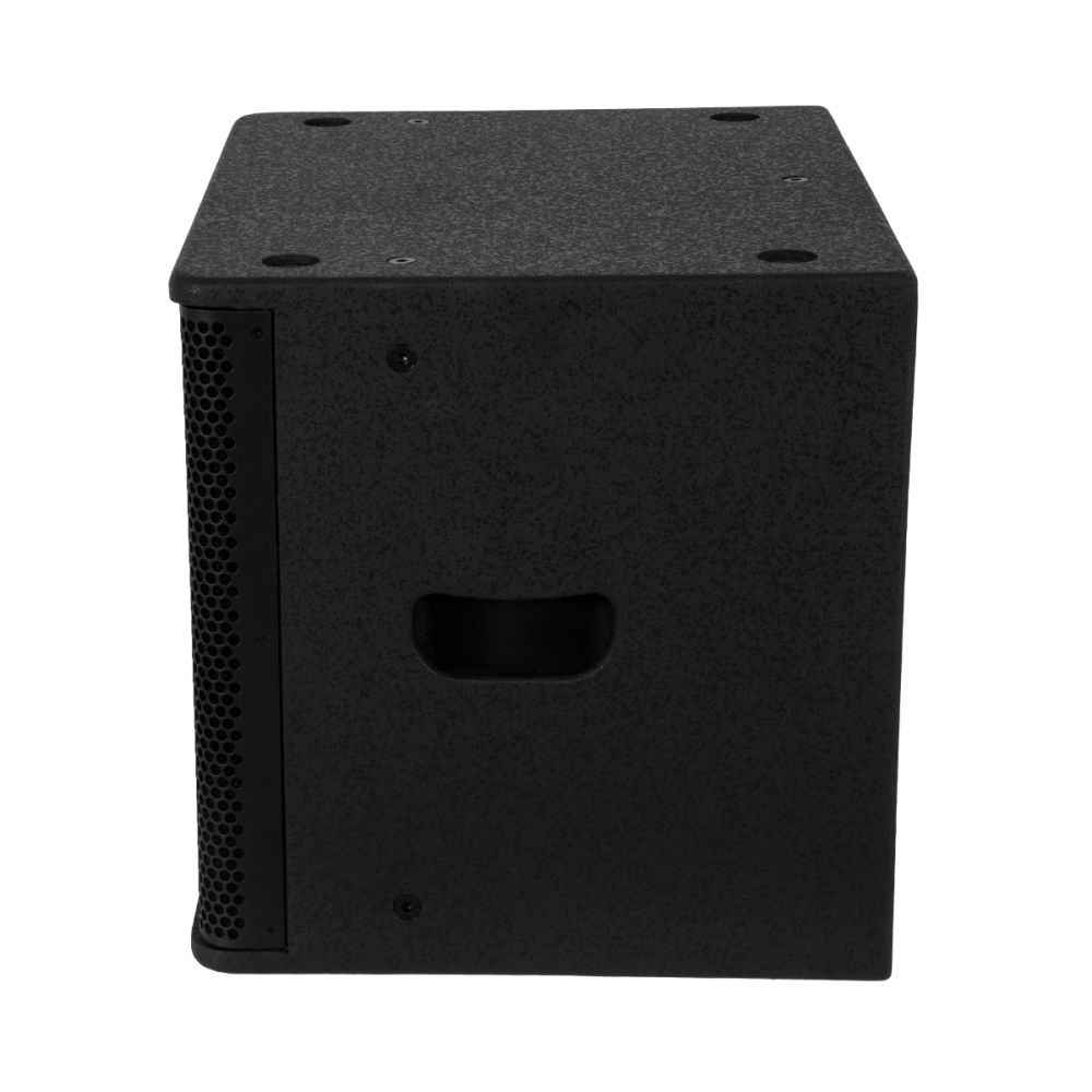 GloboStar® FDB ES110SA 98006 Facilities Speaker - Ενεργό Αυτοενισχυόμενο Ηχείο Subwoofer Εγκαταστάσεων Επιδαπέδιο με Ψηφιακό Ενισχυτή BA1.3 AC 220V/50-60Hz - 300W RMS (600W Peak) - 1 x 10" Inches LF - IP20 - Μαύρο - Μ44.5 x Π36.5 x Υ37.5cm