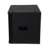 GloboStar® FDB ES110SA 98006 Facilities Speaker - Ενεργό Αυτοενισχυόμενο Ηχείο Subwoofer Εγκαταστάσεων Επιδαπέδιο με Ψηφιακό Ενισχυτή BA1.3 AC 220V/50-60Hz - 300W RMS (600W Peak) - 1 x 10" Inches LF - IP20 - Μαύρο - Μ44.5 x Π36.5 x Υ37.5cm