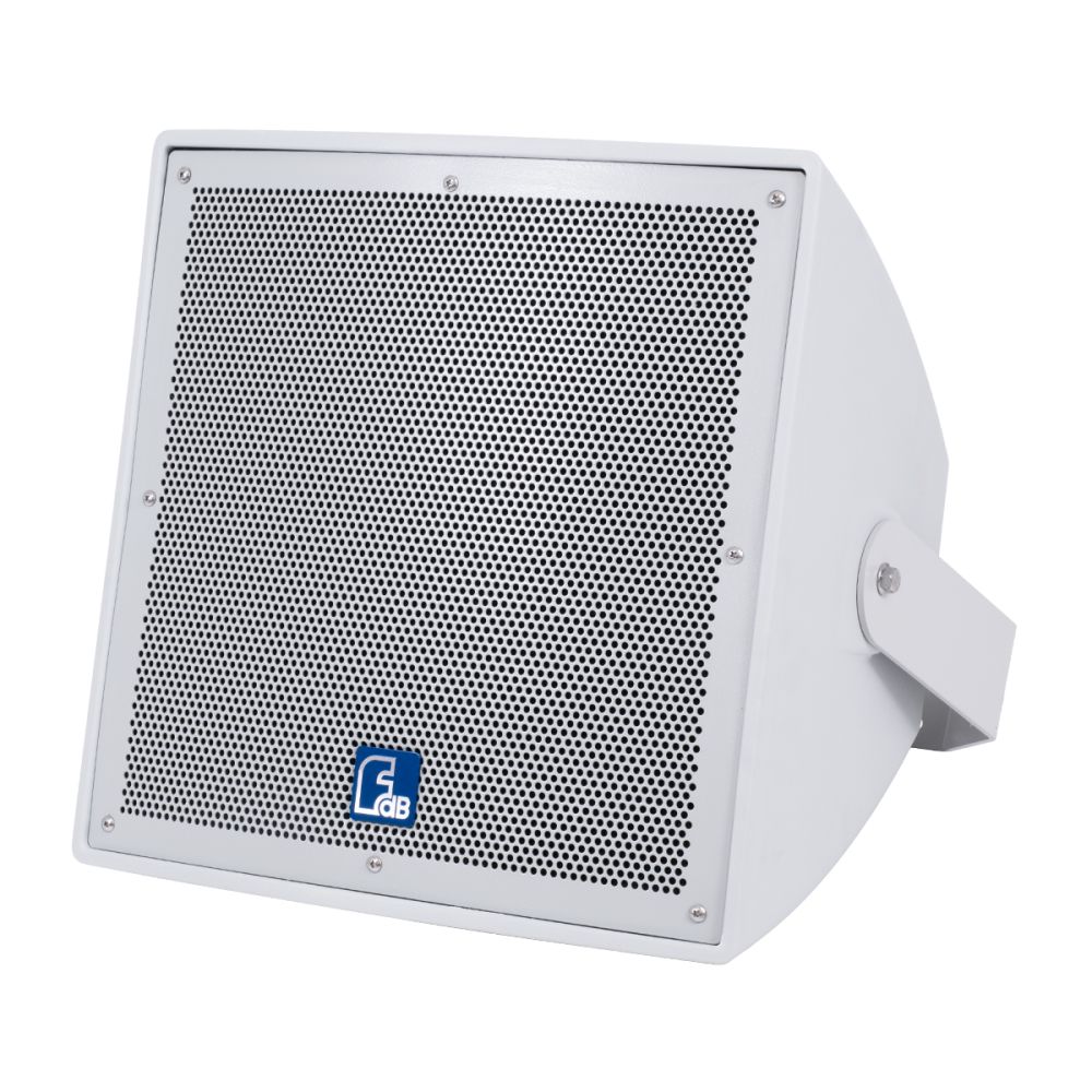 GLOBOSTAR® FDB LT212T 98009 Επιτοίχιο Παθητικό Ηχείο Εγκαταστάσεων με Μετασχηματιστή 100V & 8Ω - 300W RMS (1200W Peak) - 1 x 12" Inches LF & 1 x 1.7" Inches HF - Αδιάβροχο IP56 - Λευκό - Μ40.7 x Π37.8 x Υ41.1cm - 2 Χρόνια Εγγύηση