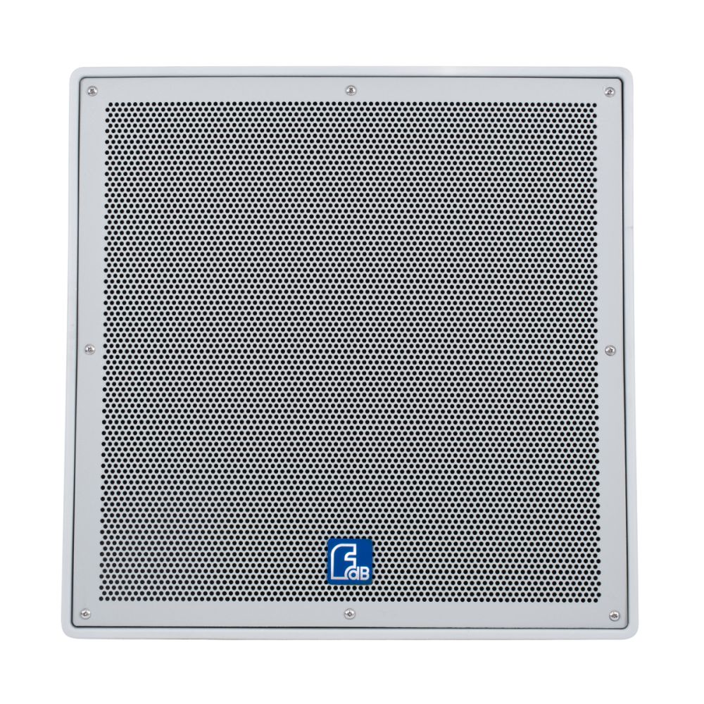 GloboStar® FDB LT215T 98010 Facilities Speaker - Παθητικό Ηχείο Εγκαταστάσεων Επιτοίχιο με Μετασχηματιστή 100V & 8Ω - 400W RMS (1600W Peak) - 1 x 15" Inches LF & 1 x 1.4" Inches HF - Αδιάβροχο IP56 - Λευκό - Μ49.9 x Π52 x Υ50cm