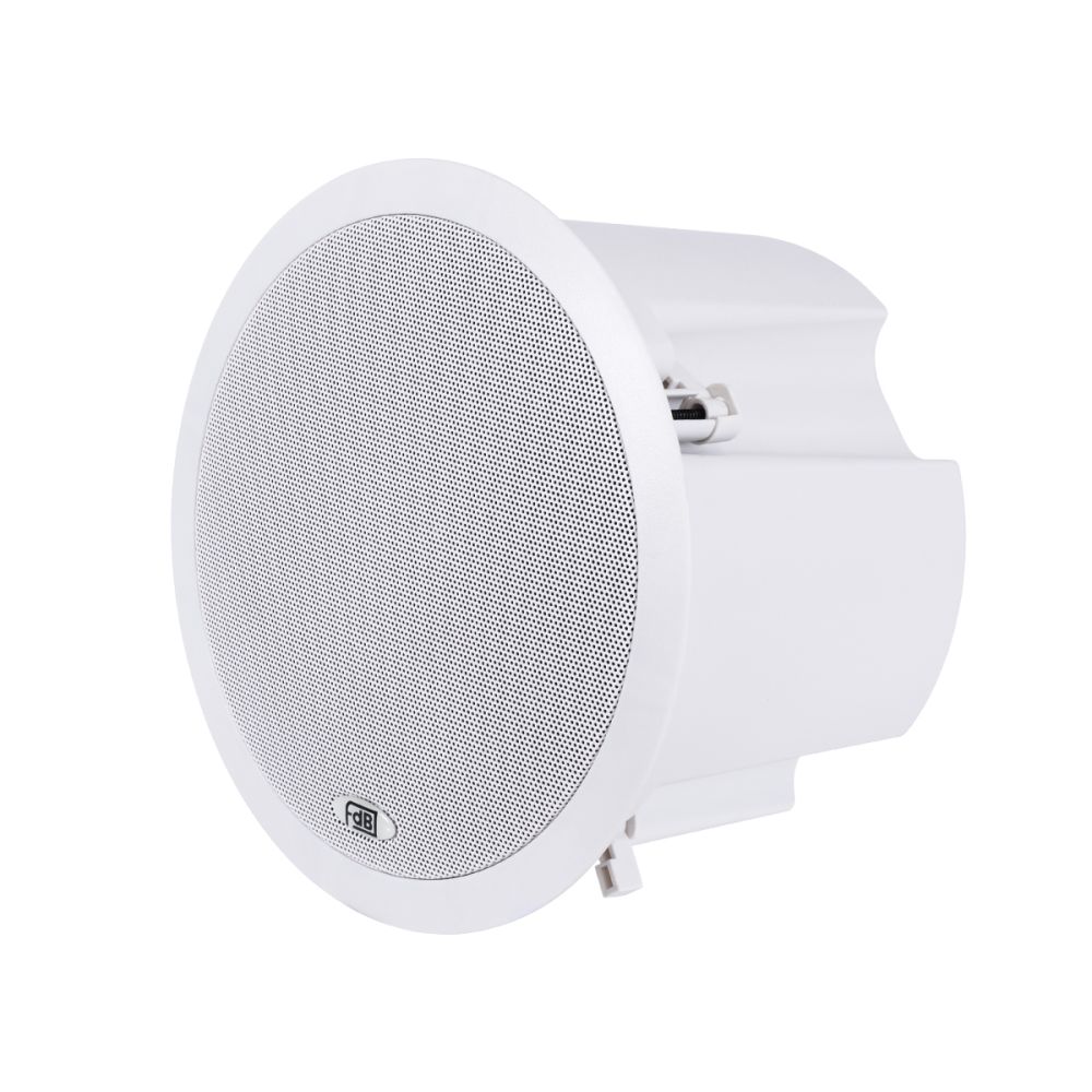 GLOBOSTAR® FDB C800T 98013 Χωνευτό Παθητικό Ηχείο Εγκαταστάσεων με Μετασχηματιστή 100V & 8Ω - 50W RMS (100W Peak) - 1 x 8" Inches LF & 1 x 1" Inches HF - IP20 - Λευκό - Μ28 x Π28 x Υ19.1cm / Q24.5 x 17.7cm - 2 Χρόνια Εγγύηση