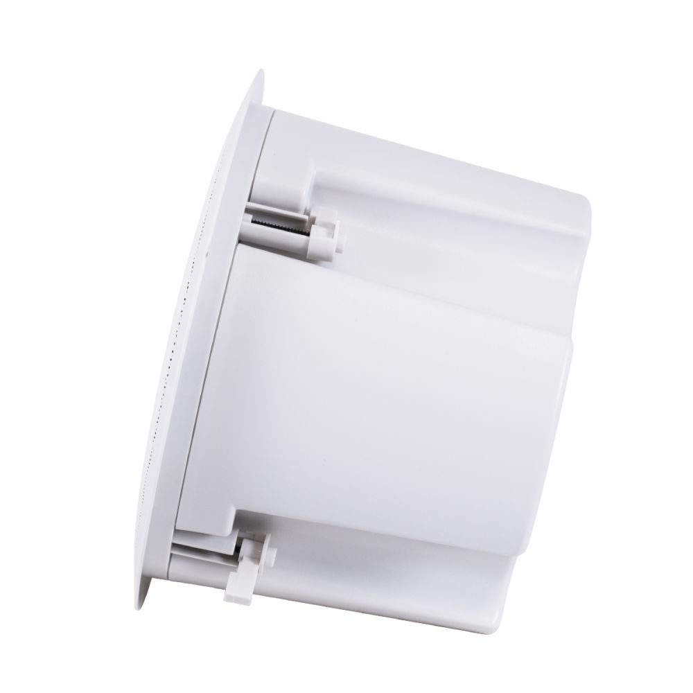 GLOBOSTAR® FDB C800T 98013 Χωνευτό Παθητικό Ηχείο Εγκαταστάσεων με Μετασχηματιστή 100V & 8Ω - 50W RMS (100W Peak) - 1 x 8" Inches LF & 1 x 1" Inches HF - IP20 - Λευκό - Μ28 x Π28 x Υ19.1cm / Q24.5 x 17.7cm - 2 Χρόνια Εγγύηση