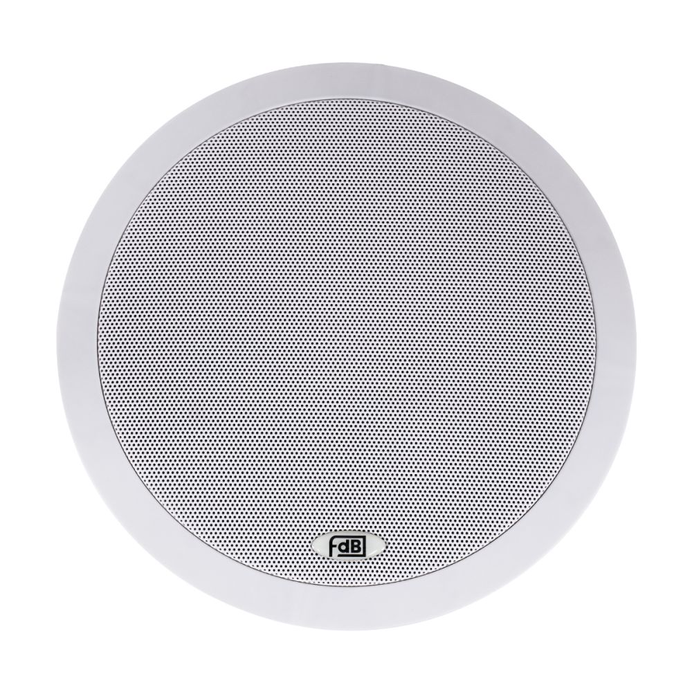 GLOBOSTAR® FDB C800T 98013 Χωνευτό Παθητικό Ηχείο Εγκαταστάσεων με Μετασχηματιστή 100V & 8Ω - 50W RMS (100W Peak) - 1 x 8" Inches LF & 1 x 1" Inches HF - IP20 - Λευκό - Μ28 x Π28 x Υ19.1cm / Q24.5 x 17.7cm - 2 Χρόνια Εγγύηση