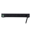 GloboStar® FDB PSC-1082 98022 Power Sequence Controller - Επαγγελματικός Ελεγκτής Ακολουθίας Ισχύος Power Management SMT Technology - USB Charger - RS232 Control Interface/RS485 Cascade - AC 85~265V/40-60Hz 60Α - IP20 - Ασημί - Μ48.3 x Π28 x Υ5.5cm