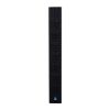 GloboStar® FDB K803 98024 PA Speaker - Παθητικό Ηχείο Column Κολωνάτο Επιτοίχιο & Επιδαπέδιο 8Ω - 200W RMS (800W Peak) - 8 x 3" Inches Mid & HF - IP20 - Μαύρο - Μ10 x Π11 x Υ75cm - Ζεύγος